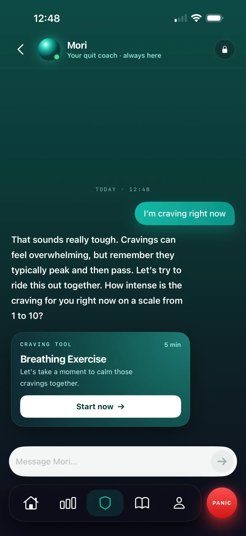Chat with Mori