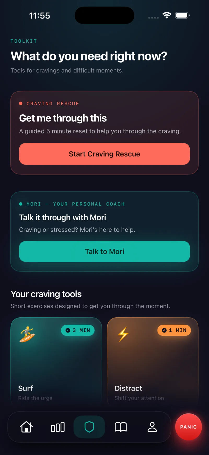 Craving tools